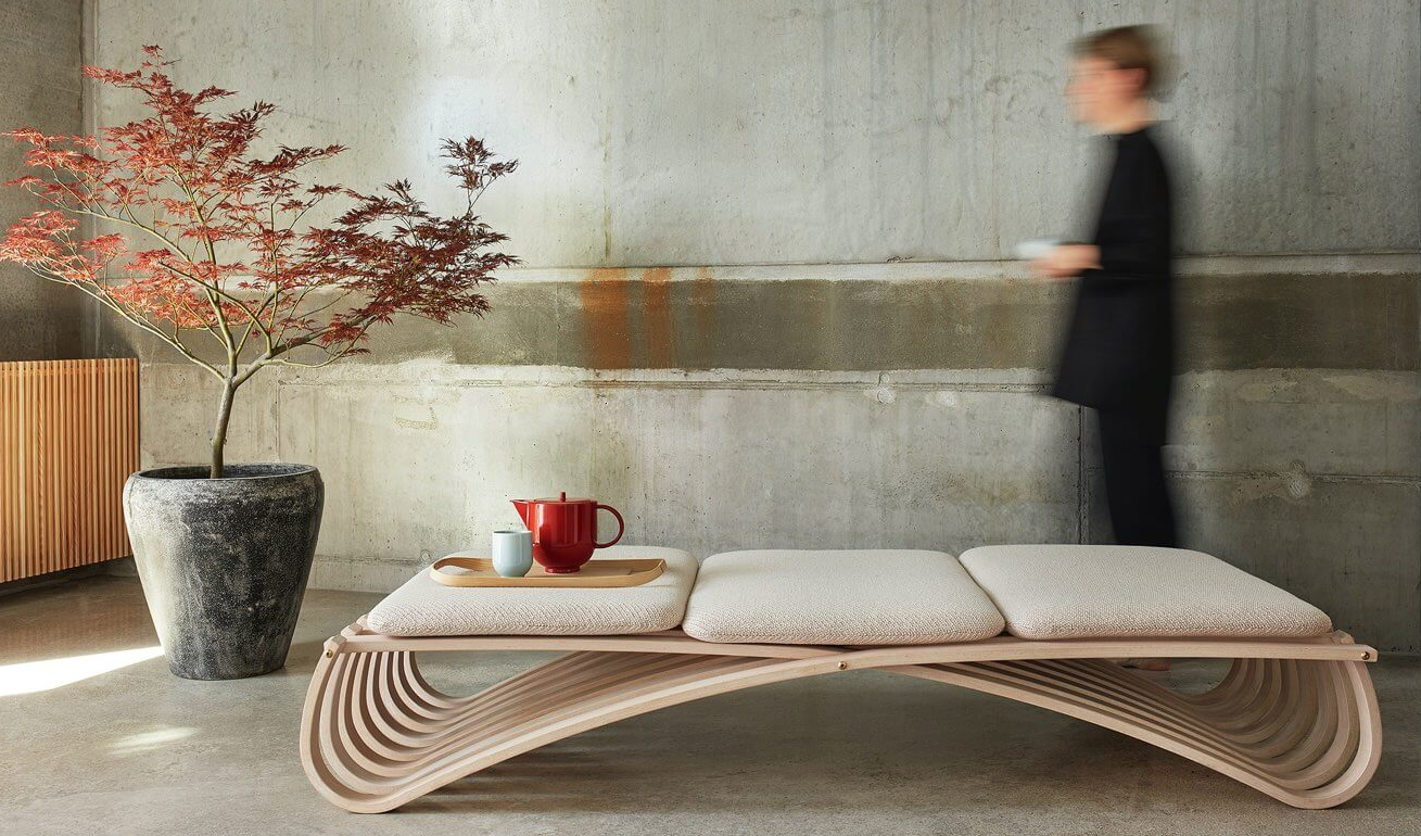 JUNDO daybed，纯洁的诗意