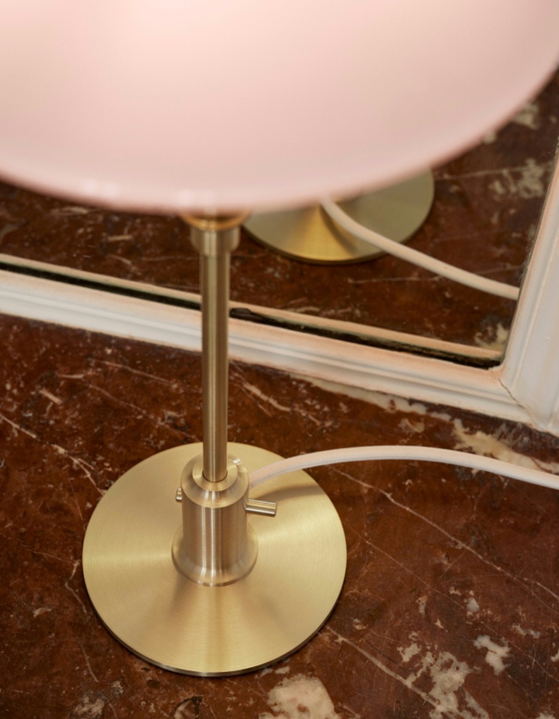 PH 2/1 Pale Rose Brass Table