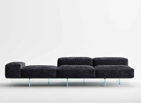 Soft Glass sofa