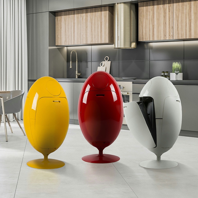 SOLDI DESIGN 恐龙蛋垃圾桶